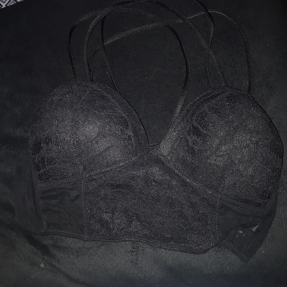 Bralette with crisscross back